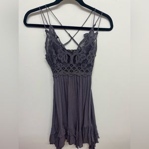 free people dress! only worn once! size xs